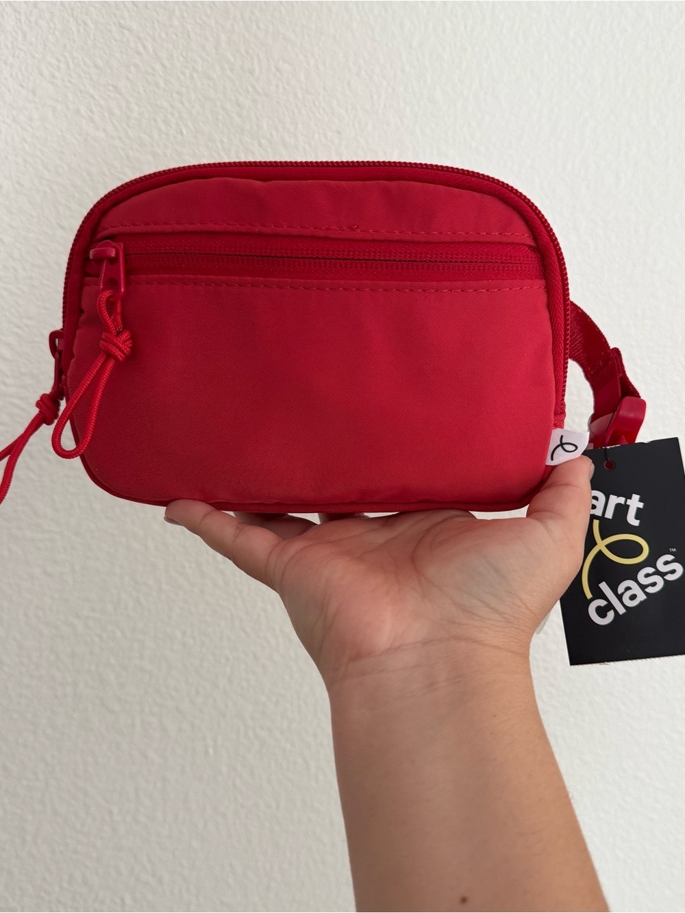 Kids Red Fanny Pack adjustable strap